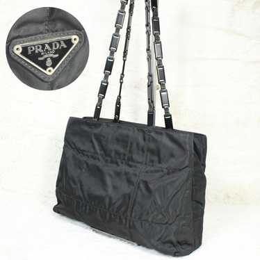 Excellent condition PRADA shoulder bag in nylon t… - image 1