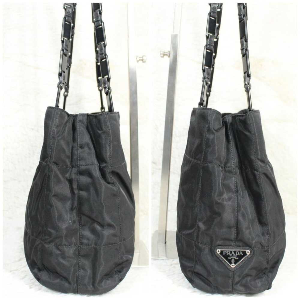 Excellent condition PRADA shoulder bag in nylon t… - image 6