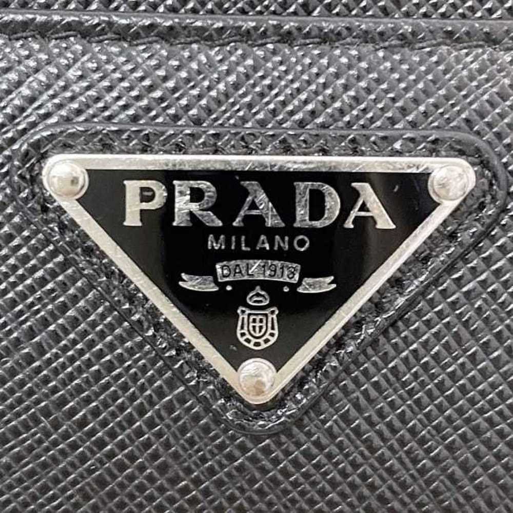 Prada Prada Coin Case ec-21058 Black 1PP122 L-Sha… - image 10