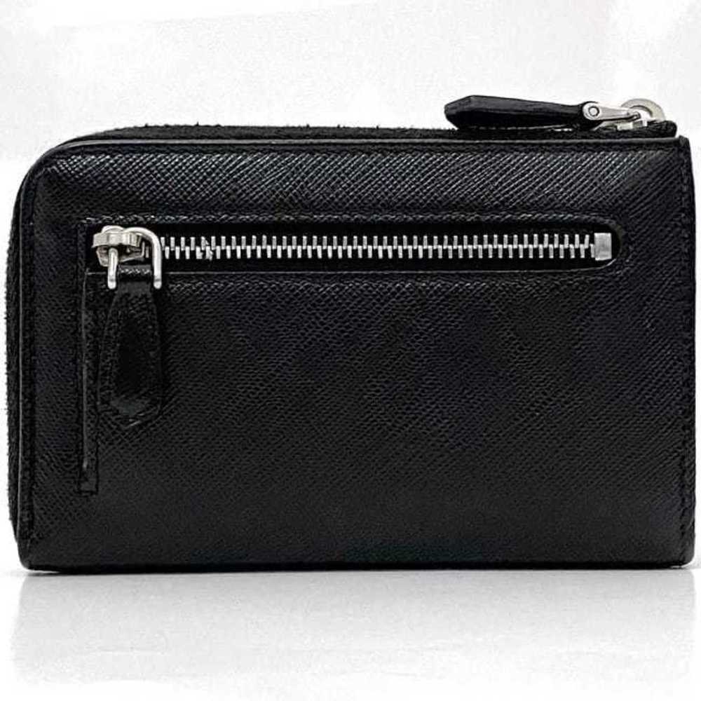 Prada Prada Coin Case ec-21058 Black 1PP122 L-Sha… - image 3