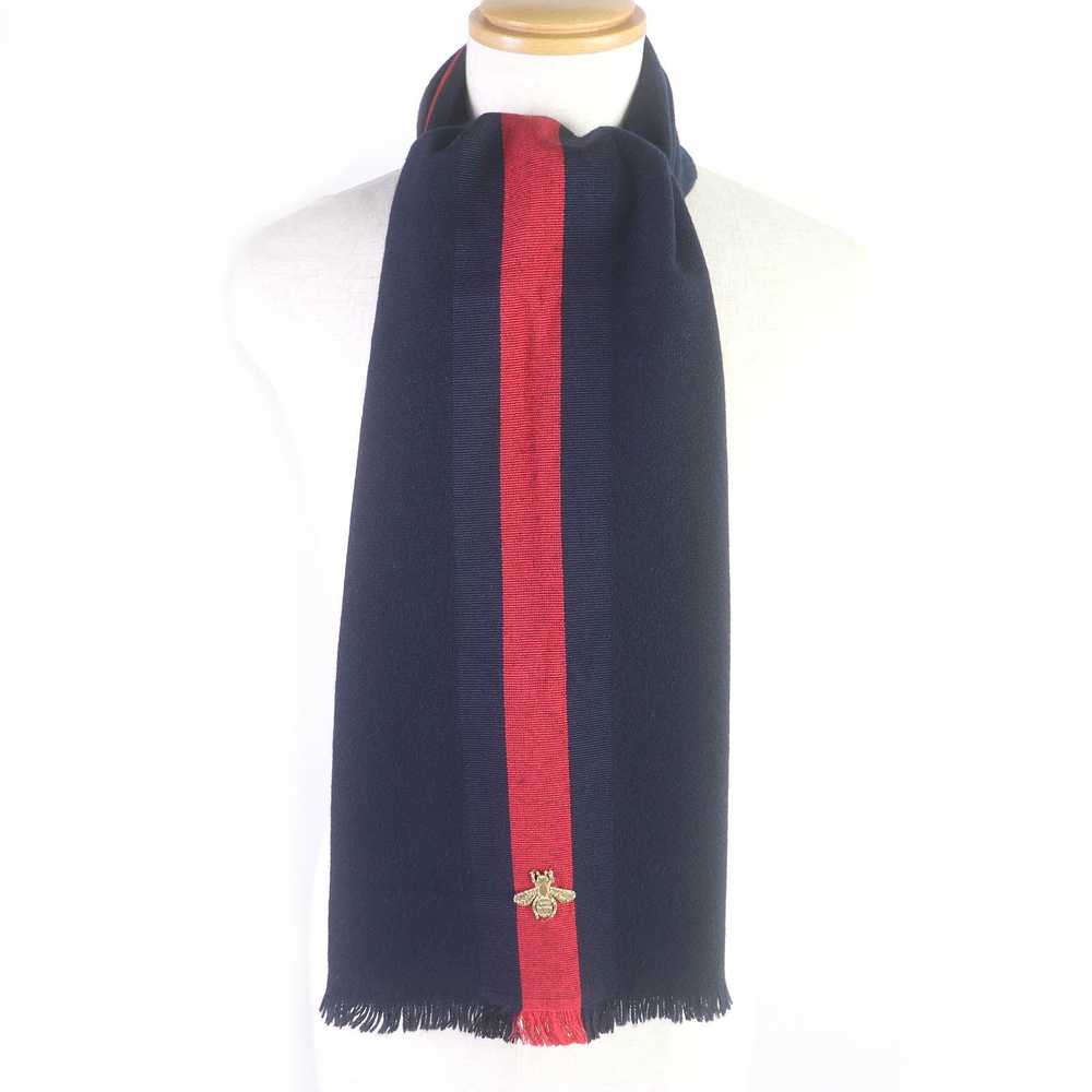 GUCCI Scarf 475513 Main: 56% wool, Main: 24% cash… - image 2