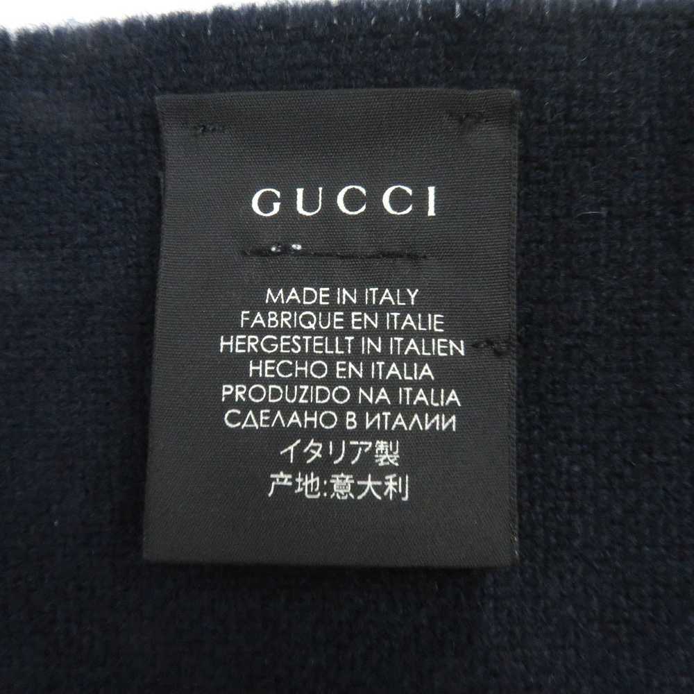 GUCCI Scarf 475513 Main: 56% wool, Main: 24% cash… - image 7