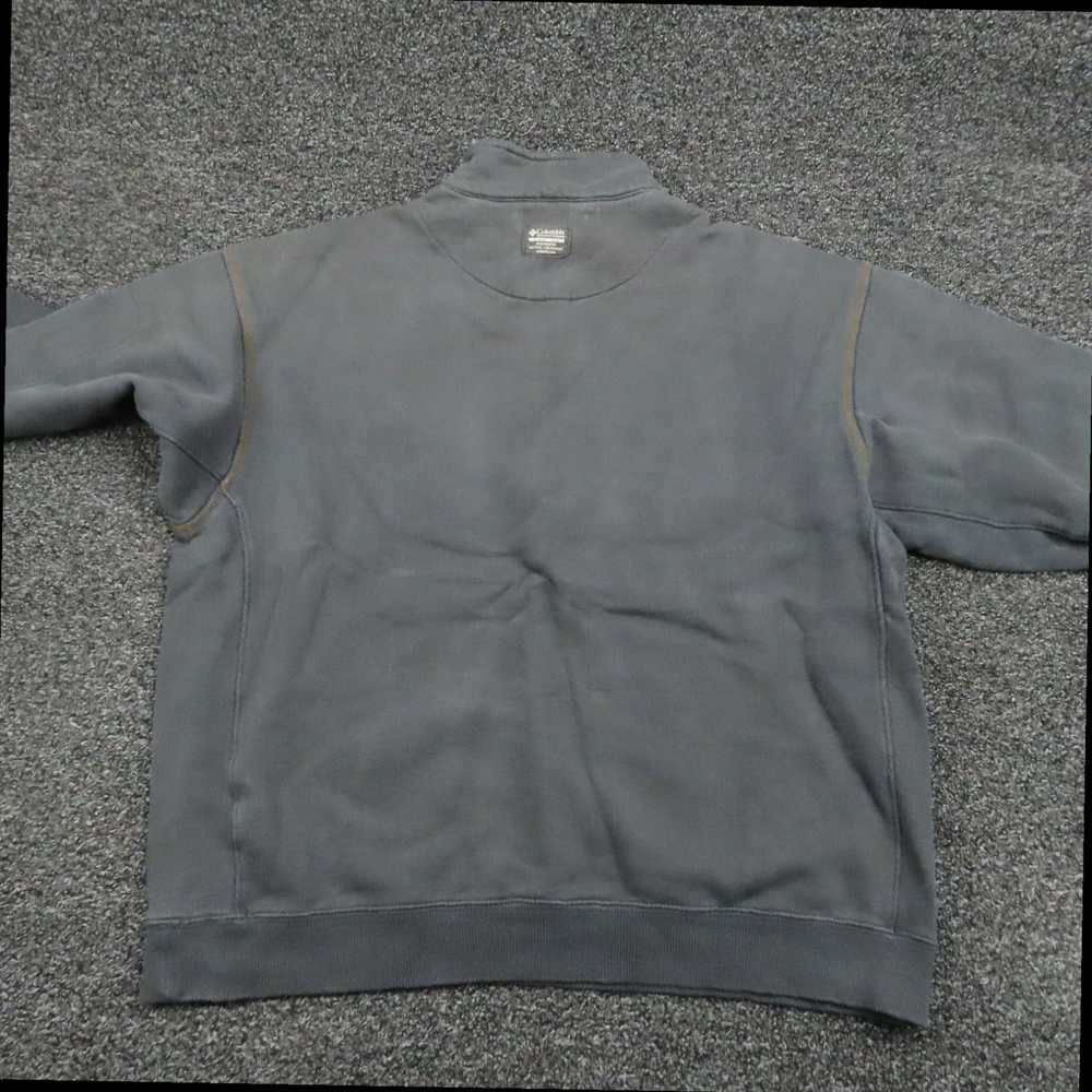 Vintage Gray Long Sleeve Casual Mens Columbia Moc… - image 7