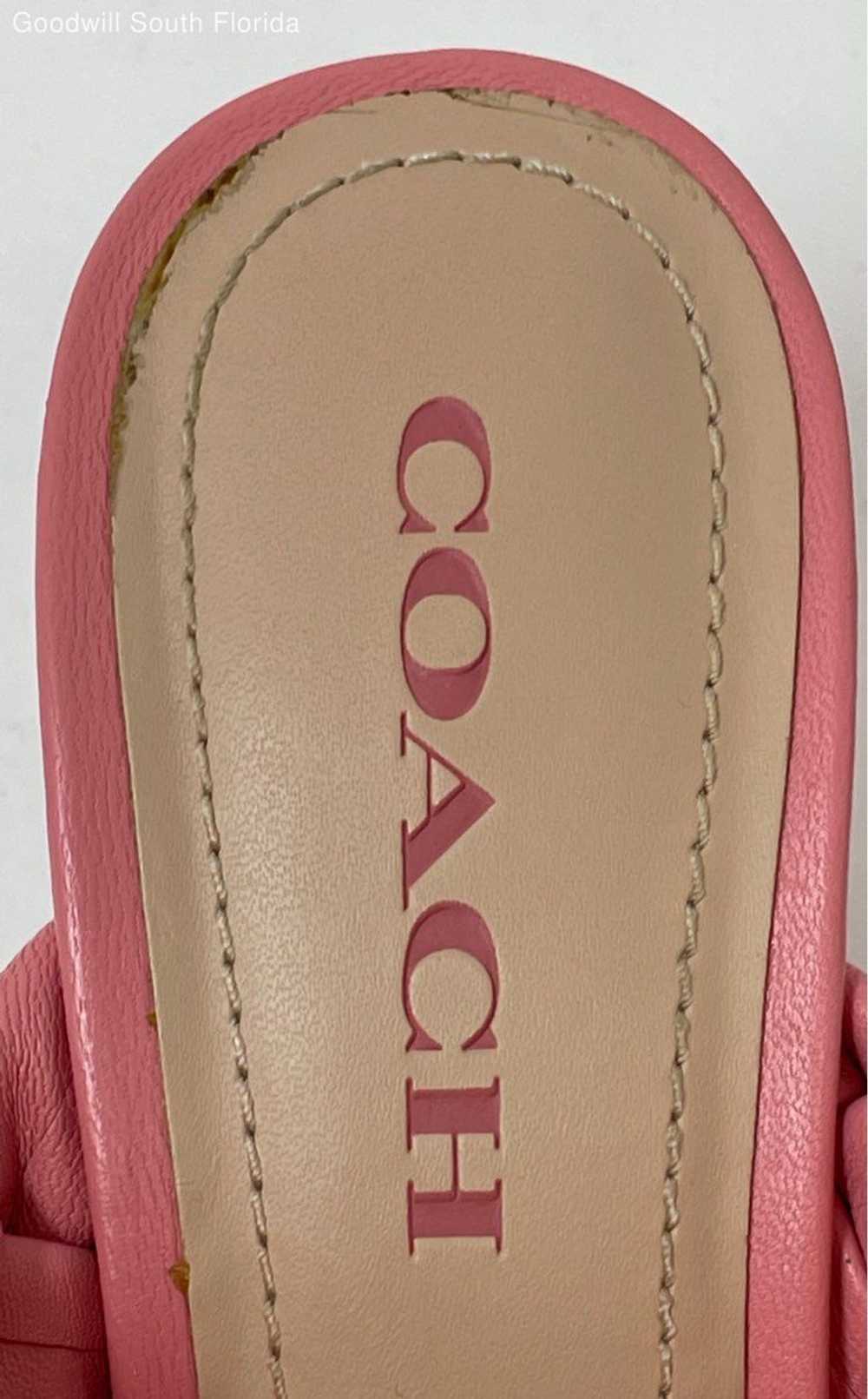 Coach Womens Mollie Pink Leather Breathable Low H… - image 7