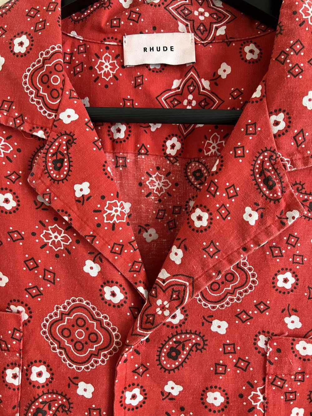 Rhude BANDANA Button Up - image 3