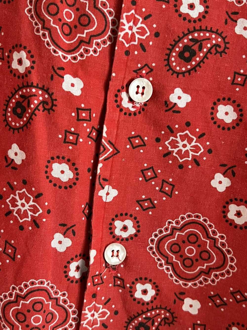 Rhude BANDANA Button Up - image 8