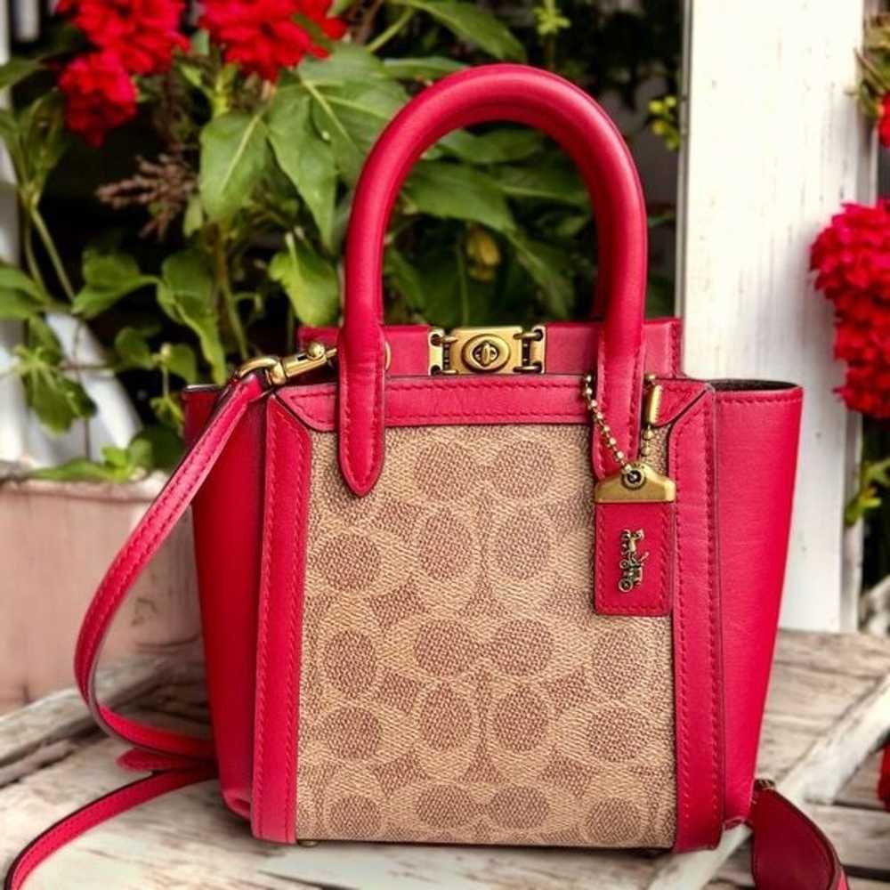 Coach 1941 Troupe Tote 16 in Signature Canvas & 1… - image 12