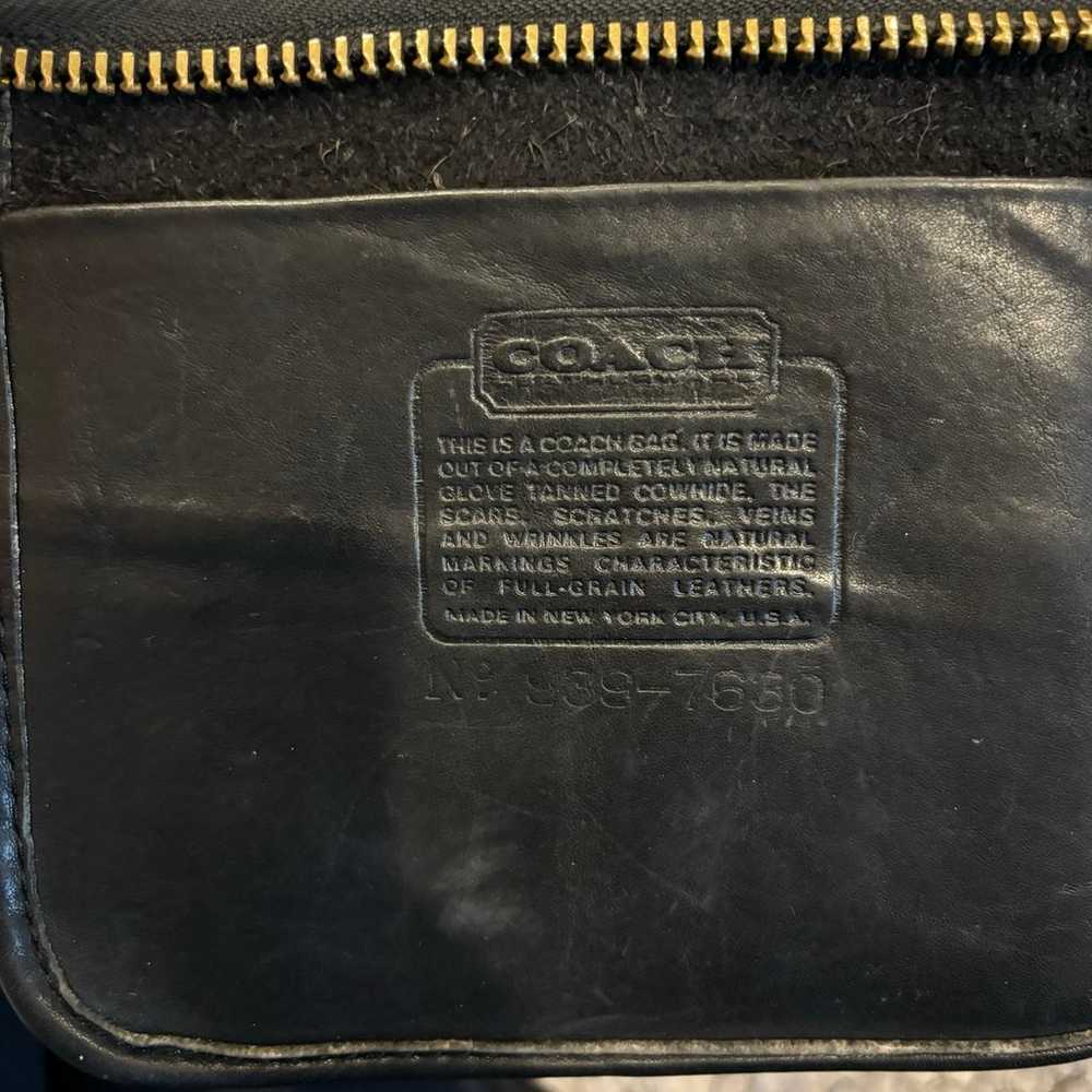 Vintage Coach NYC Duffle Sac 9085 - image 9