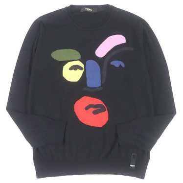 Fendi FENDI Cotton Cashmere Face Lightweight Crewn