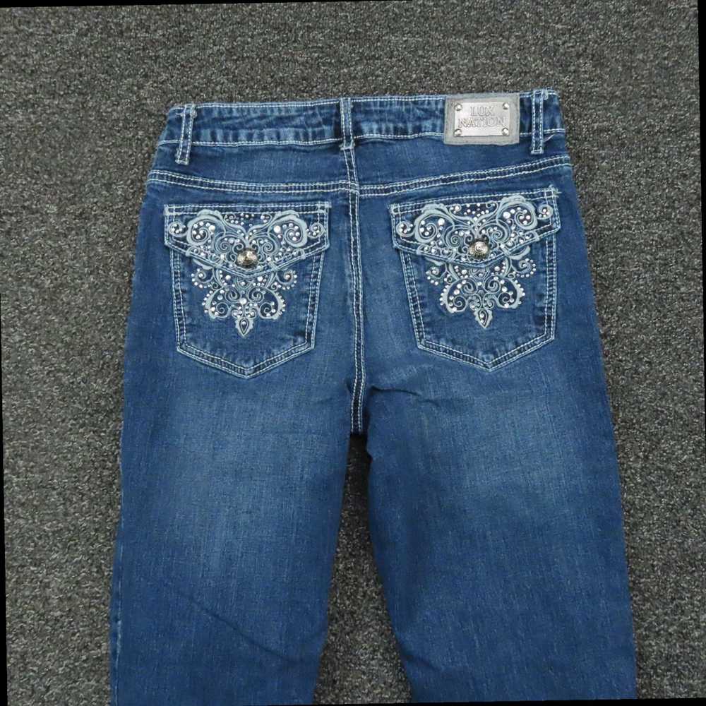 HIGH Authentic High Quality Ladies Denim Boot Cut… - image 6