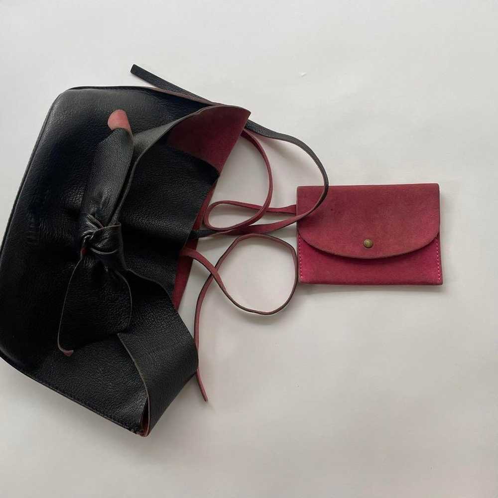 MIU MIU leather ribbon hand bag - image 3