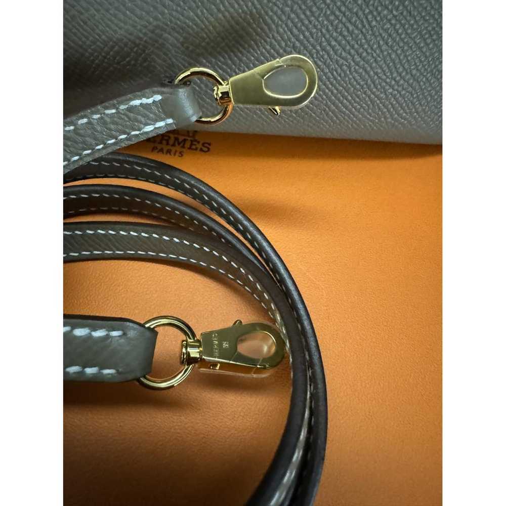 Hermès Kelly Mini leather handbag - image 6