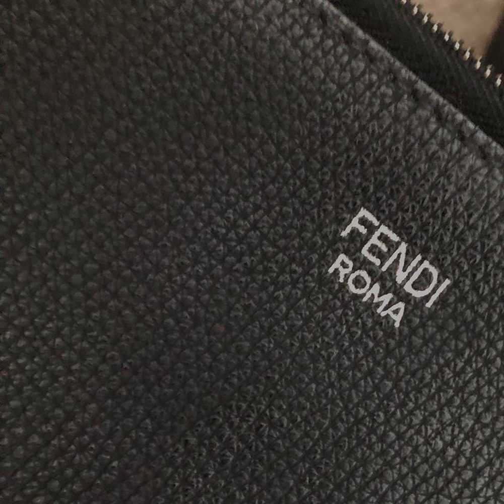 FENDI luxury black leather bag - image 5