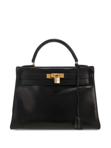 Hermès Pre-Owned 1997 Kelly 32 two-way bag - Black - image 1