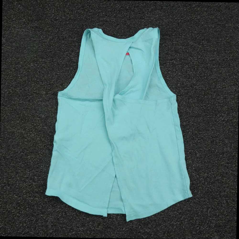 Under Armour Girls Medium Blue Sleeveless Open Ba… - image 6