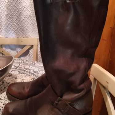 Frye boots brown brown size 8.5