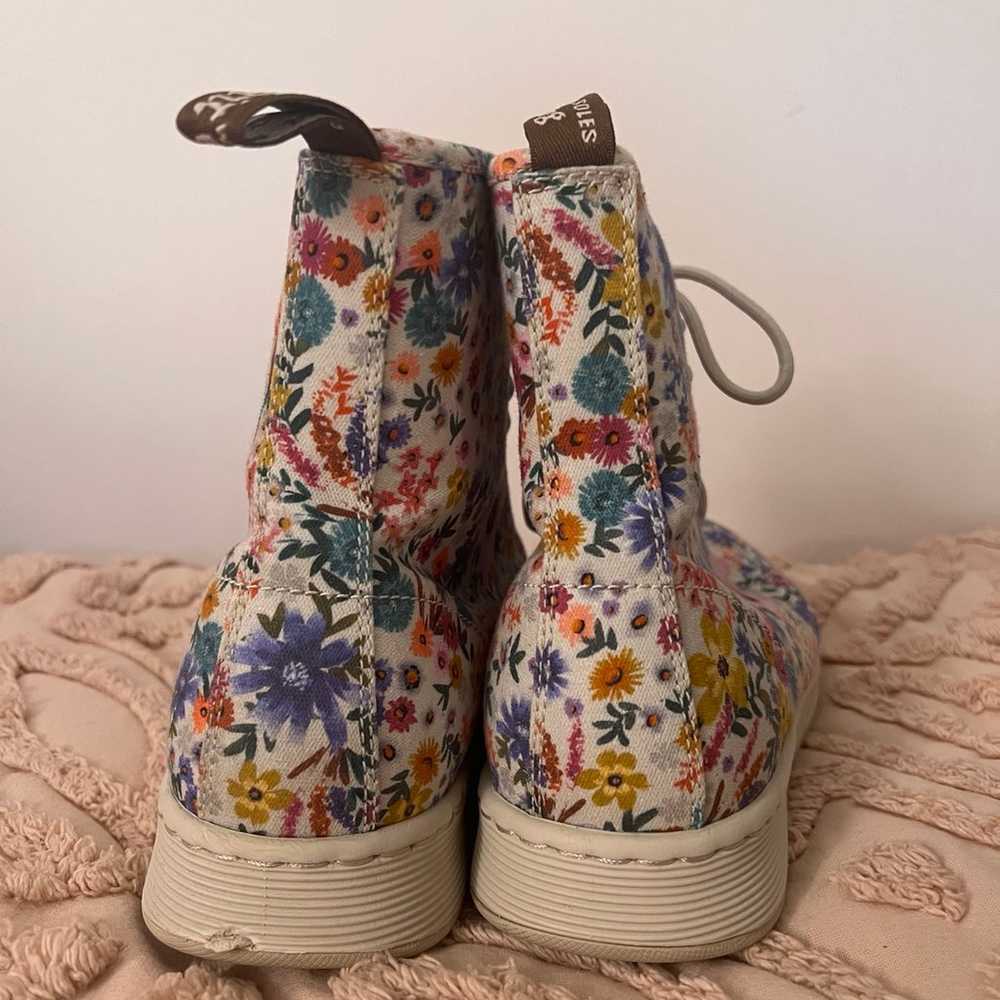 Floral Canvas Dr. Martens - image 3