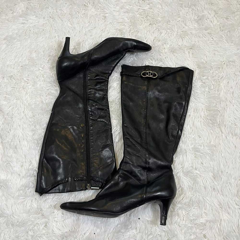 Black Heeled Tall boots - image 1