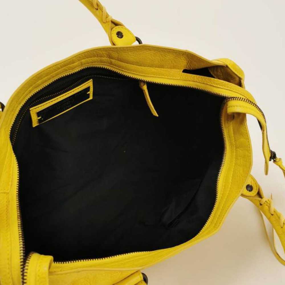 Balenciaga Classic Metalic leather handbag - image 5