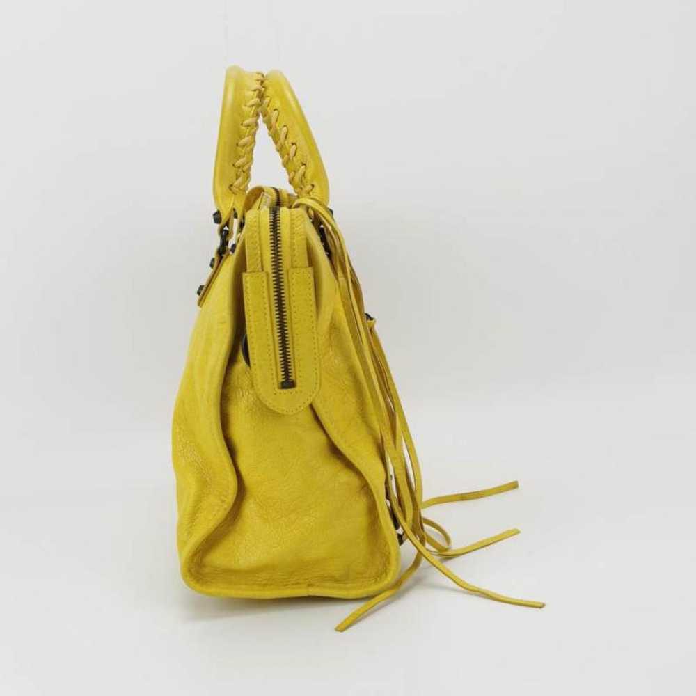 Balenciaga Classic Metalic leather handbag - image 6