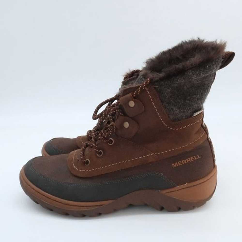 Merrell Women’s Dry Warm Insulation Brown Fur Ank… - image 2