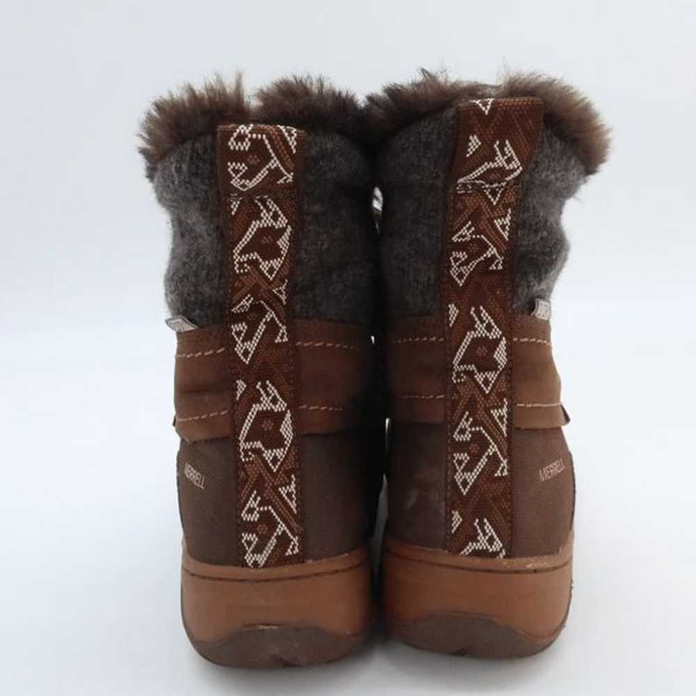 Merrell Women’s Dry Warm Insulation Brown Fur Ank… - image 6