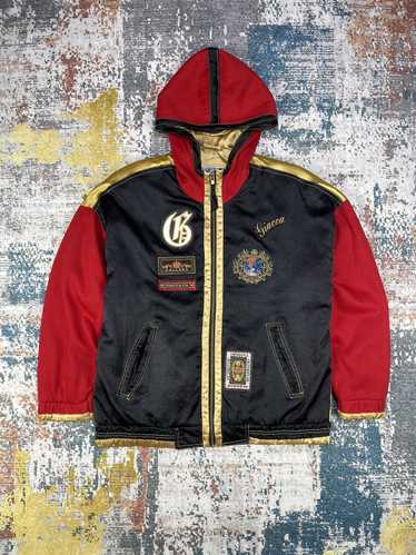 Sukajan souvenir jacket back - Gem Sukajan souvenir jacket back - Gem