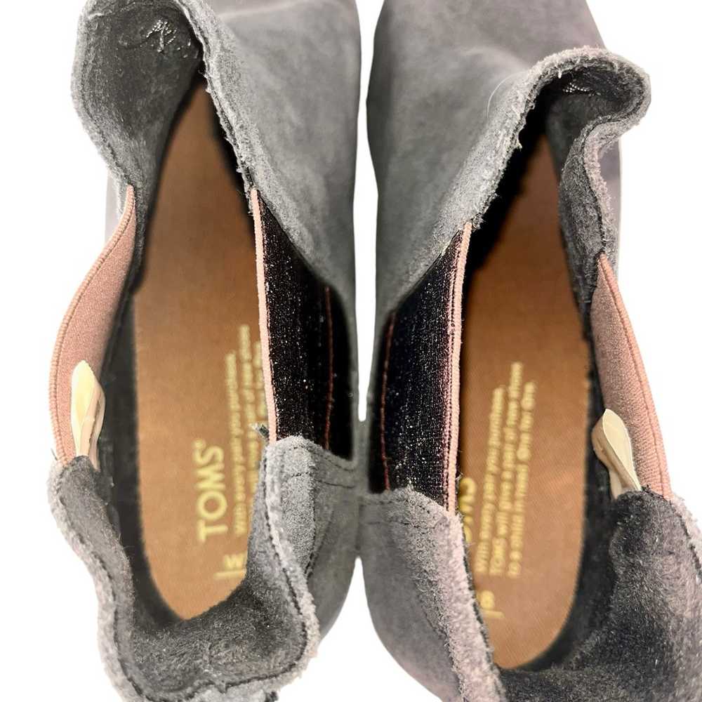 TOMS Women’s Gray Casual Classy Fall Ella Suede P… - image 6