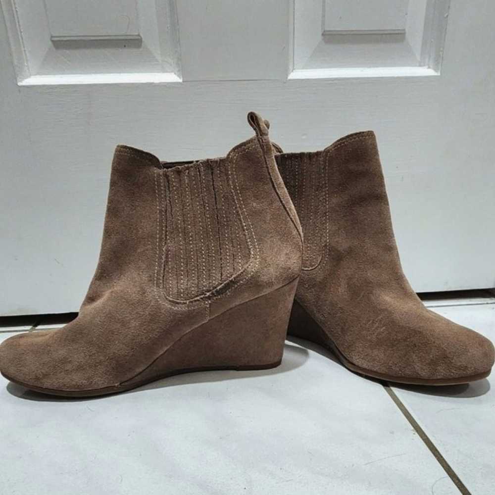 Nordstrom Dolce Vita Suede Wedge Ankle Boots - image 1