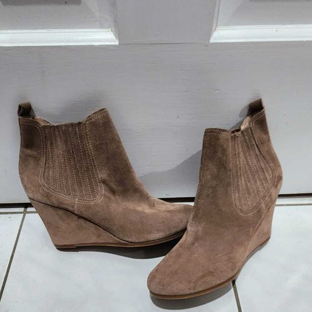 Nordstrom Dolce Vita Suede Wedge Ankle Boots - image 3