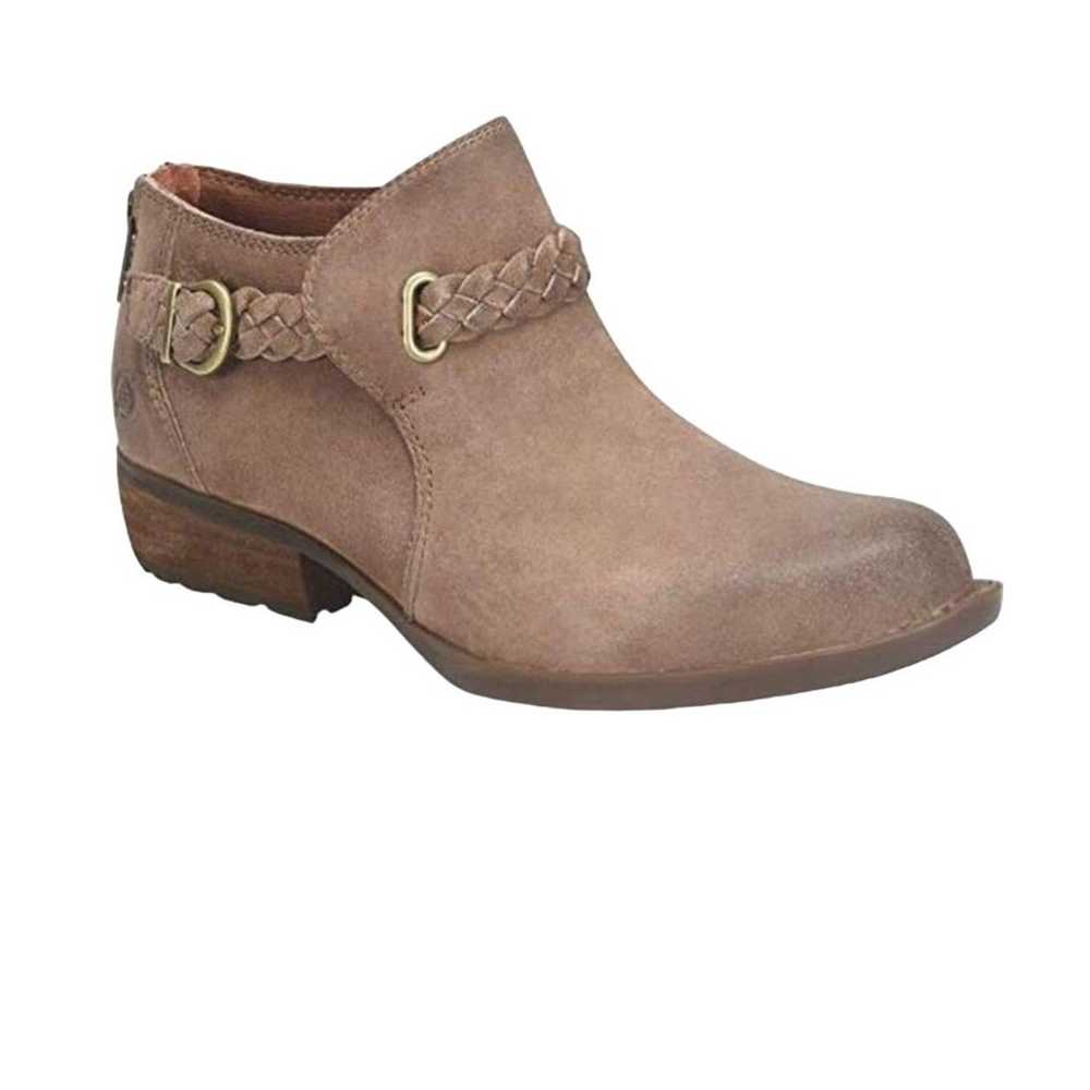 BORN Sylvia Ankle Boots In Marmotta Distressed Su… - image 2