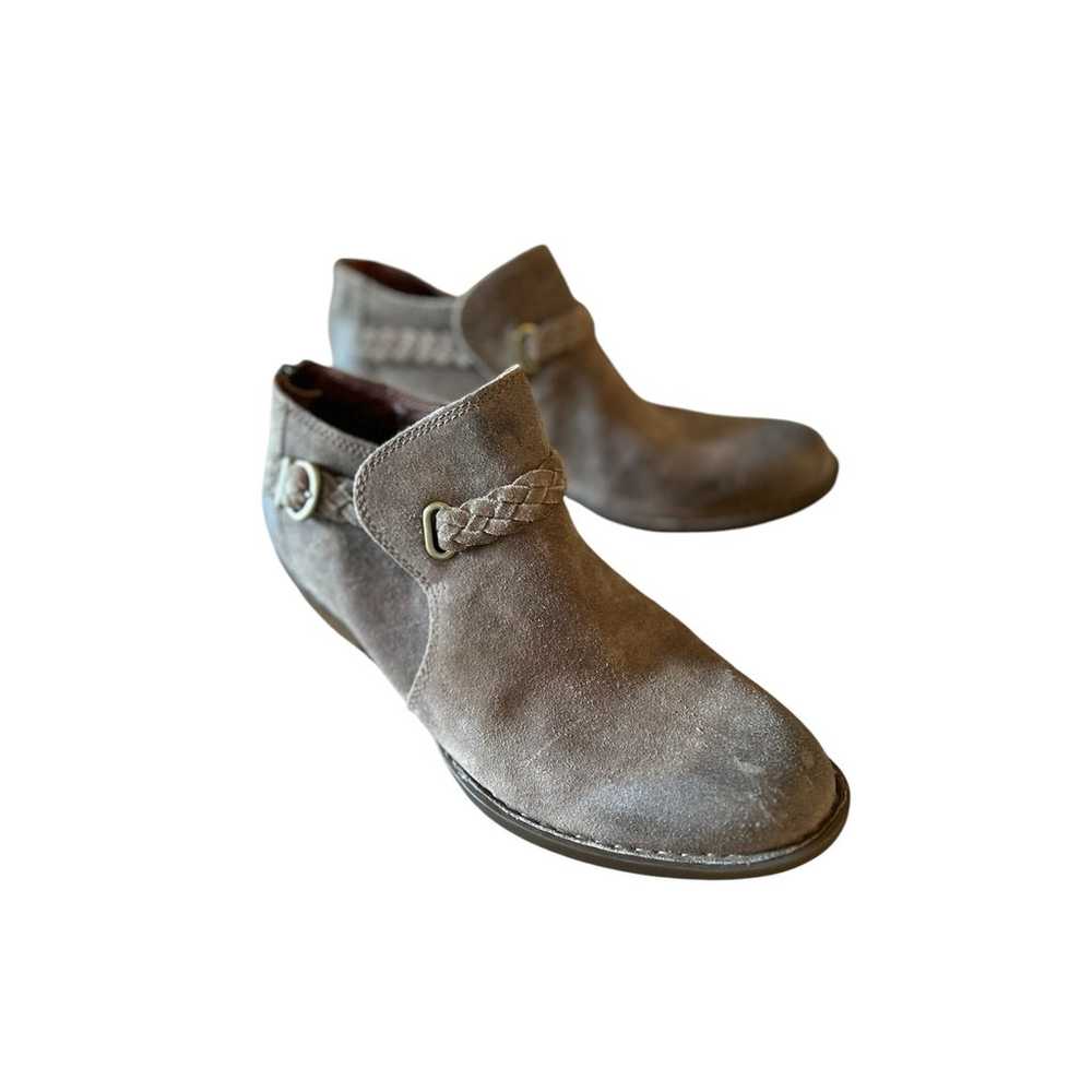 BORN Sylvia Ankle Boots In Marmotta Distressed Su… - image 4