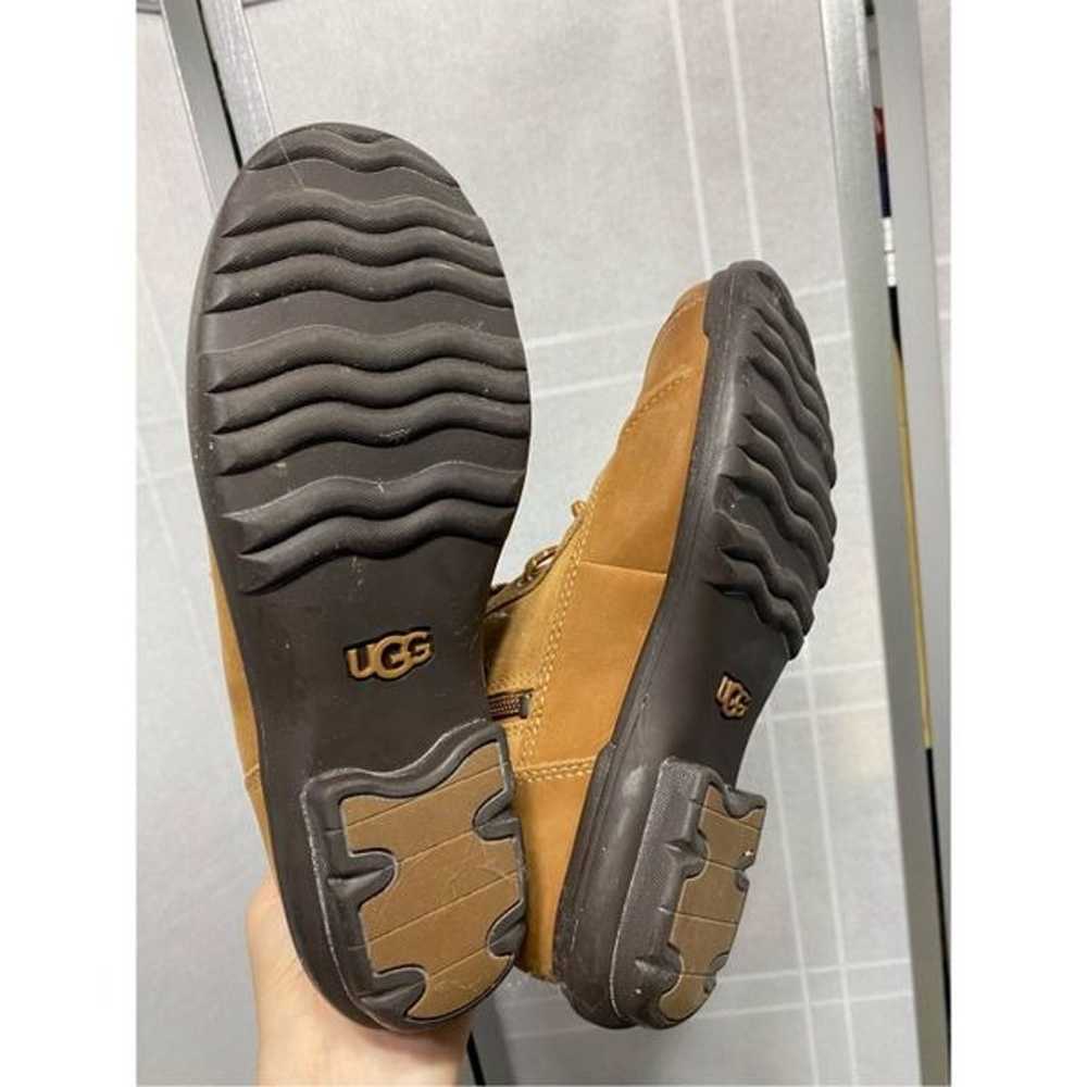 UGG HAPSBURG DUCK RAIN BOOTS IN CHESTNUT SZ 8 - image 3