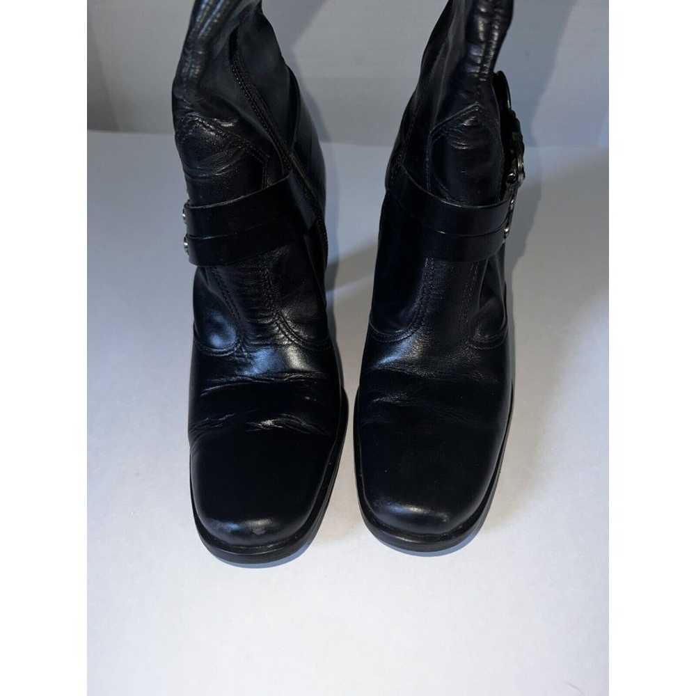 HARLEY DAVIDSON Boots Womens Sz 5 Black Leather H… - image 3