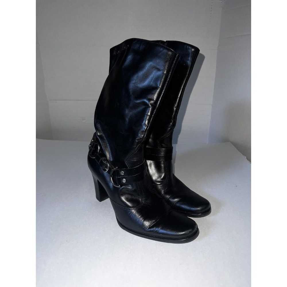 HARLEY DAVIDSON Boots Womens Sz 5 Black Leather H… - image 9