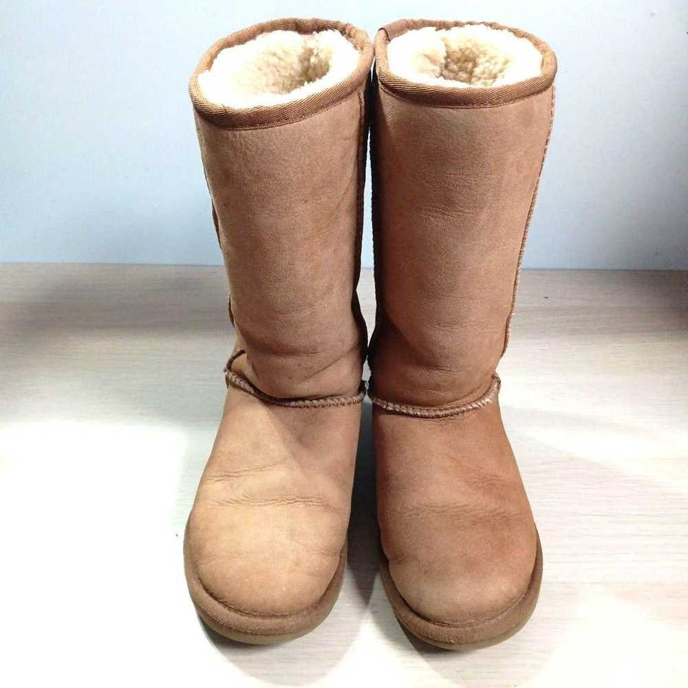 【UGG】Ugg Sheepskin Boots Suede Long Boots 24-24.5… - image 2