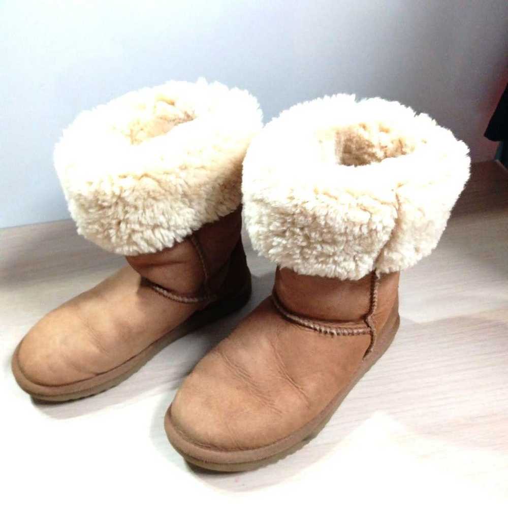 【UGG】Ugg Sheepskin Boots Suede Long Boots 24-24.5… - image 5