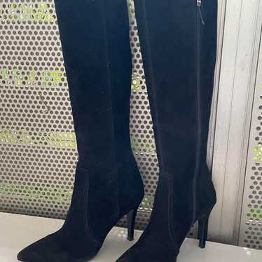 DIANA Pointed Toe Side Zipper Long Boots