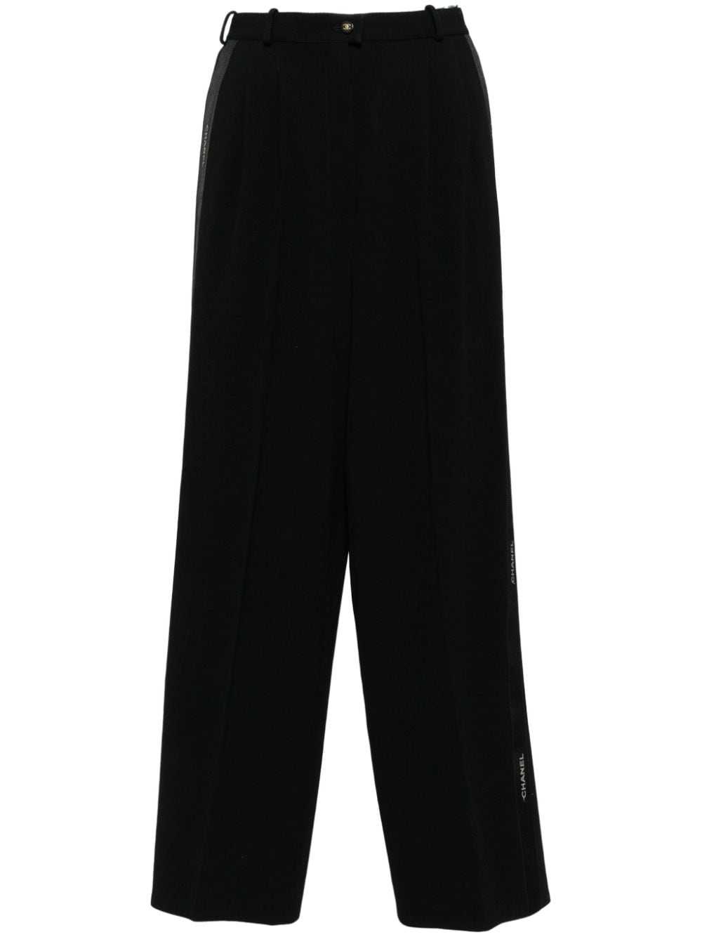 CHANEL Pre-Owned 2010-2020s straight-leg trousers… - image 1