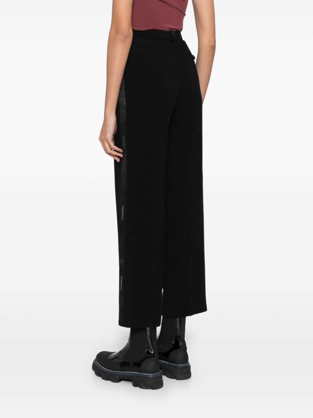 CHANEL Pre-Owned 2010-2020s straight-leg trousers… - image 4