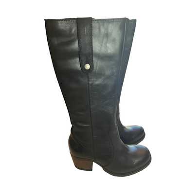 Born Women's Black Leather Knee High Boots Sz 7.5… - image 1