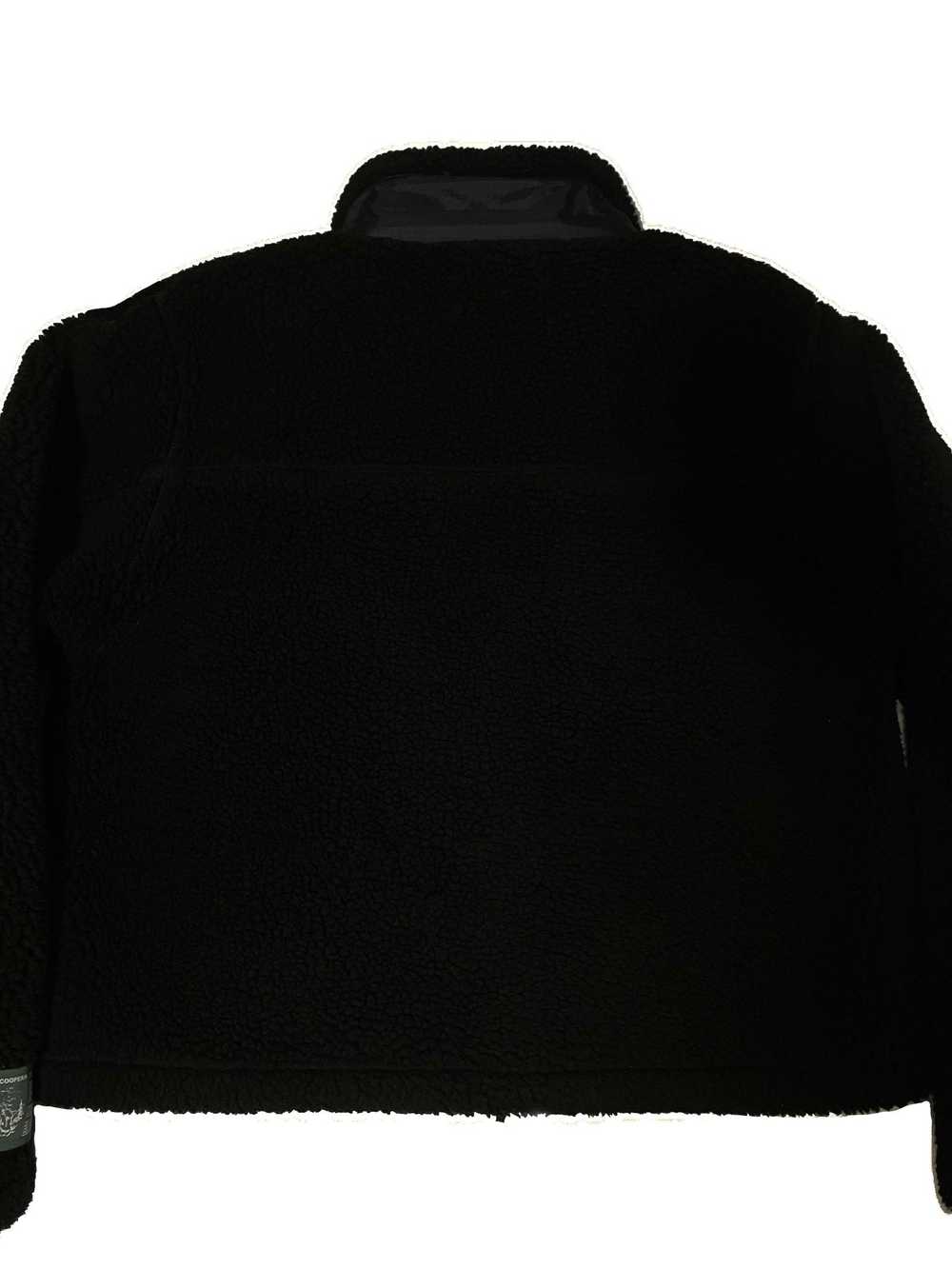 Reese Cooper Black Sherpa Zip-Up Sweater - image 2