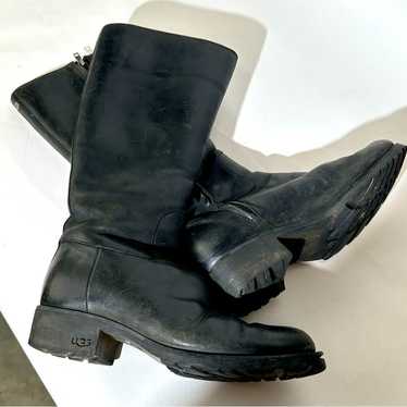 UGG Fleece Lined Moto Boots