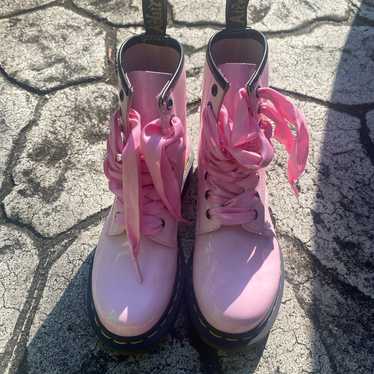 Pink Dr. Martens