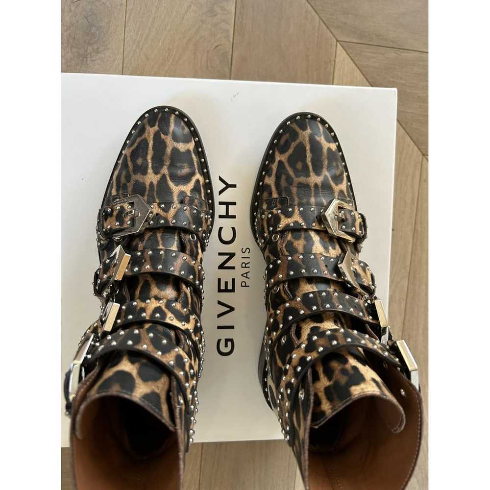 Givenchy Leather biker boots - image 2