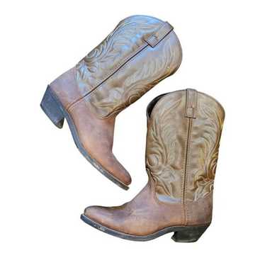 Laredo Kadi Western Cowboy Boots Women's 7.5 Brow… - image 1