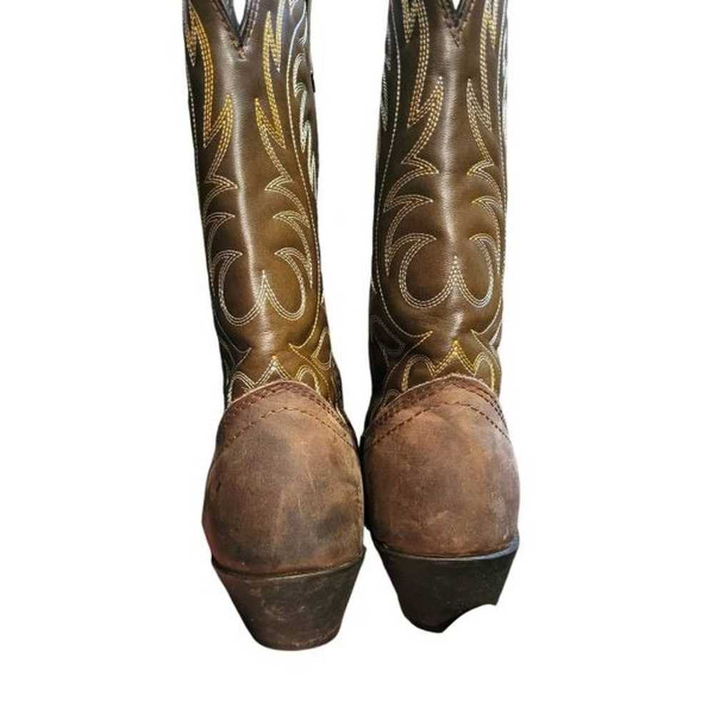 Laredo Kadi Western Cowboy Boots Women's 7.5 Brow… - image 3