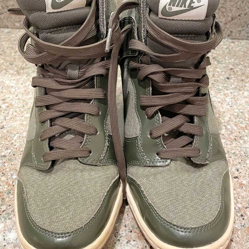 2014 Nike Dunk Sky High Essential Cargo Khaki/Sai… - image 2