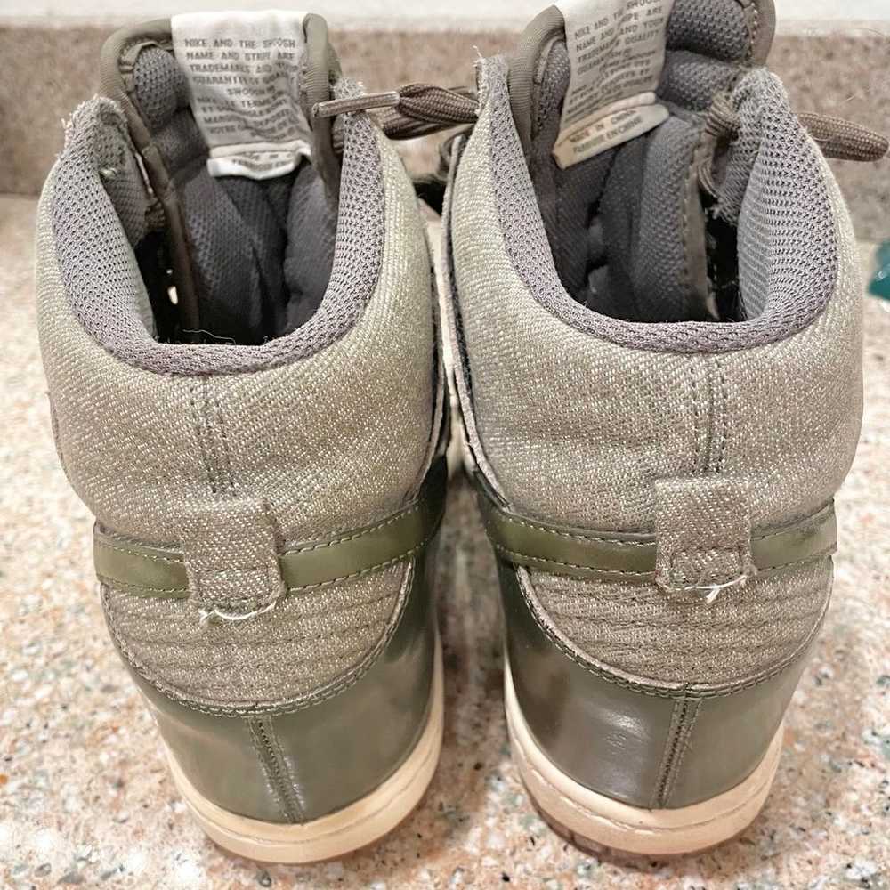 2014 Nike Dunk Sky High Essential Cargo Khaki/Sai… - image 3