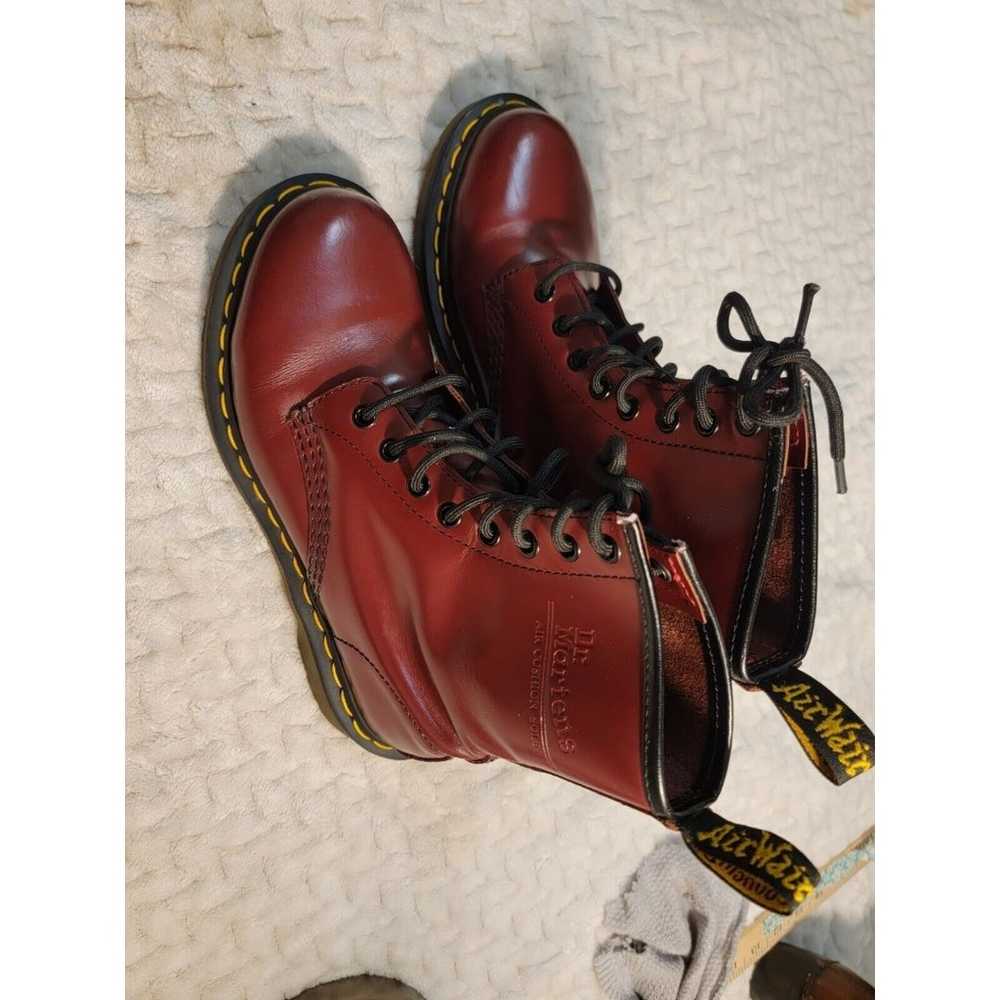 Dr. Martens AirWair 11821 8-Eye Combat Boots Cher… - image 2